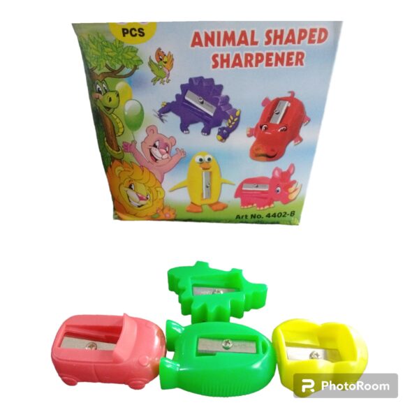 6 Pcs Animal Shape Sharpener