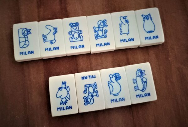 8 Pcs Pencil Eraser Milan