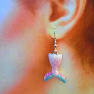 Enchanting Mermaid Tail Dangle Earrings